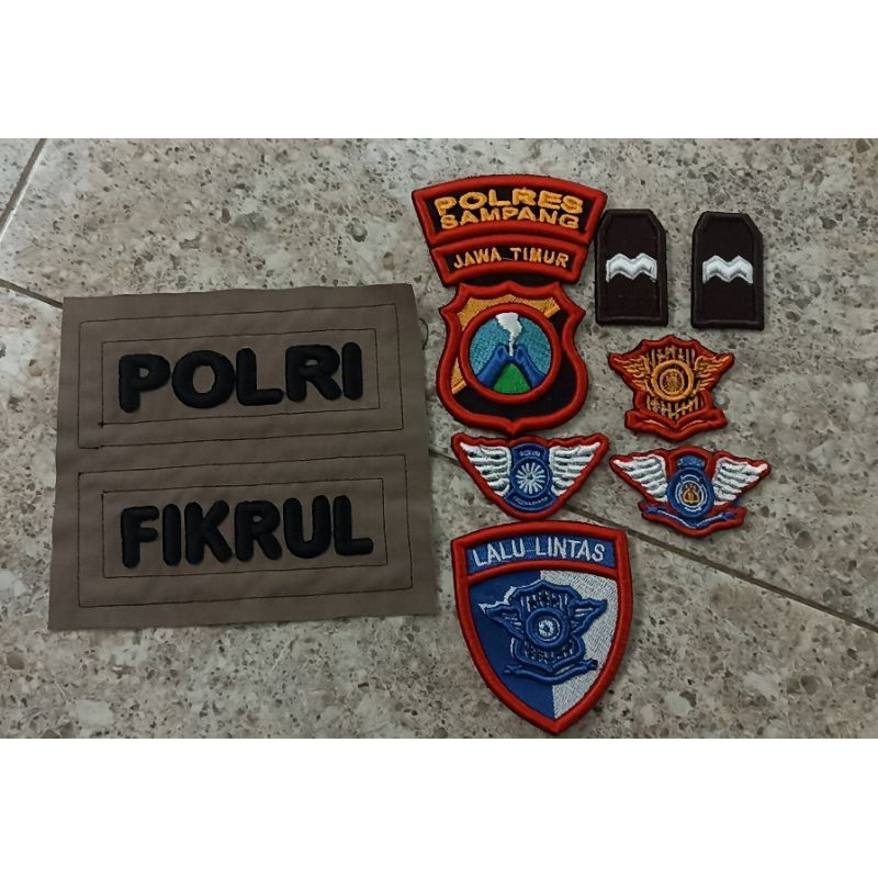 Badge Polri Lantas