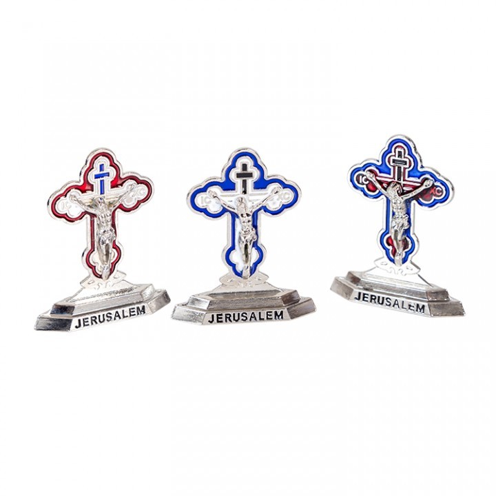 Salib mini Salib dasbor mobil salib duduk mini salib benediktus salib premium salib duduk besi salib