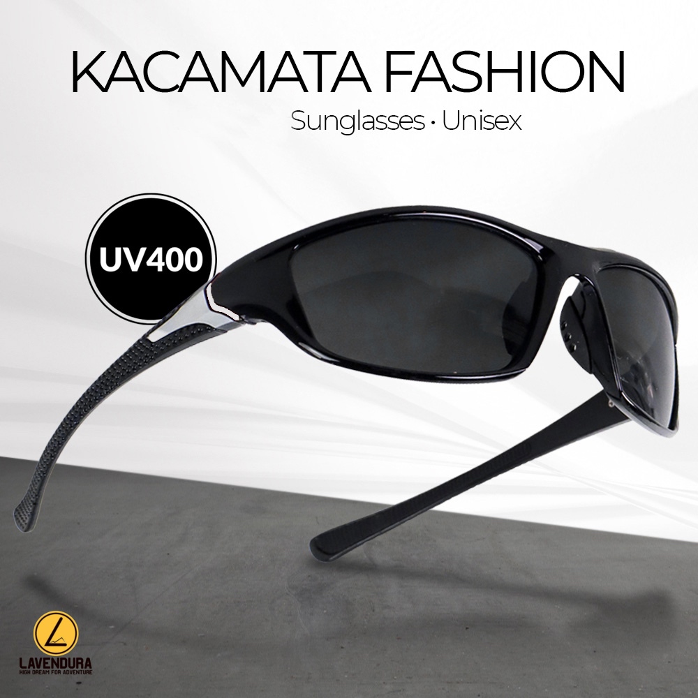 Kacamata Outdoor Sunglasses UV400 Black Kacamata Outdoor Kacamata Sepeda Lensa Mercury Cycling Sungl