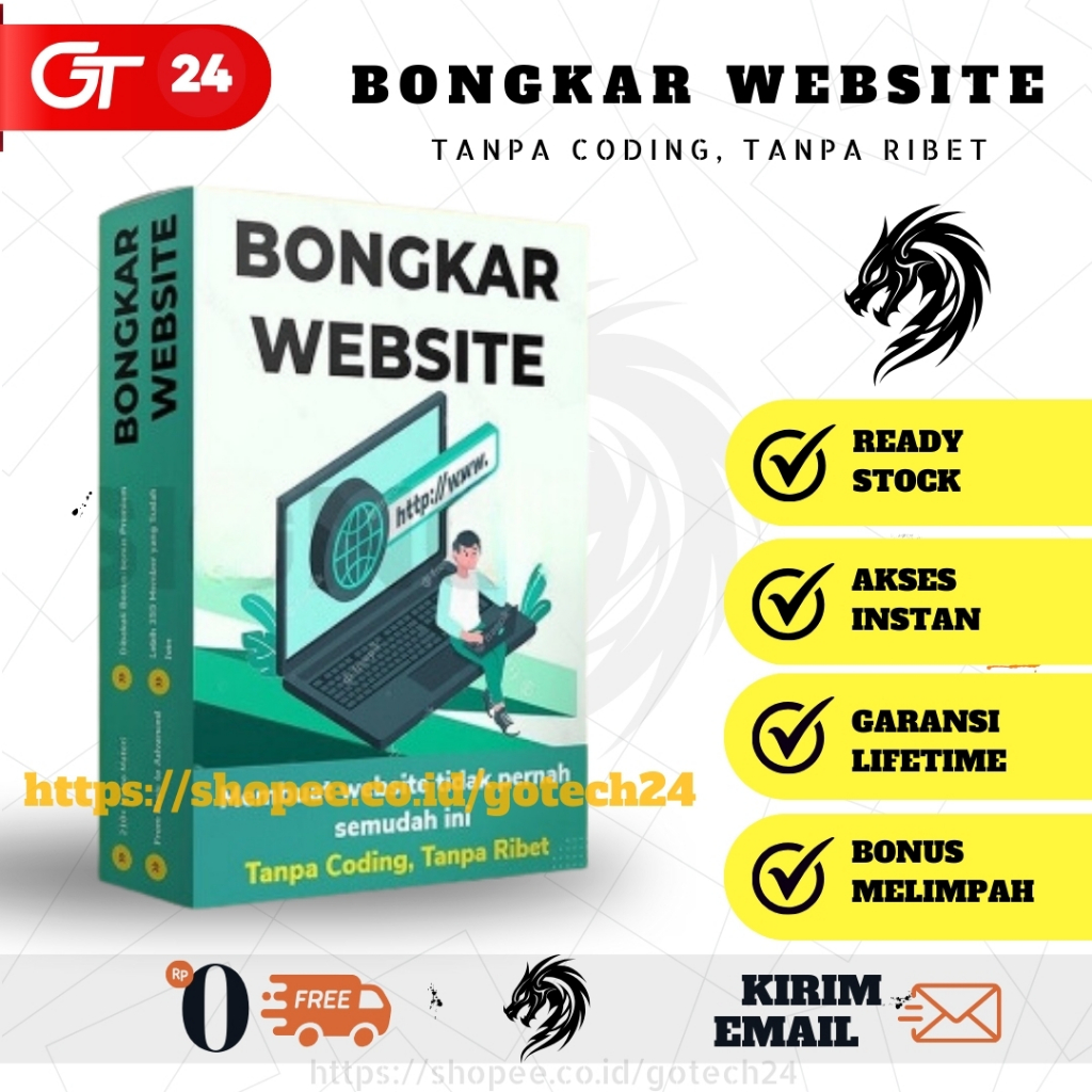 (04) Mahir Bikin Website Bongkar Website Tanpa Coding