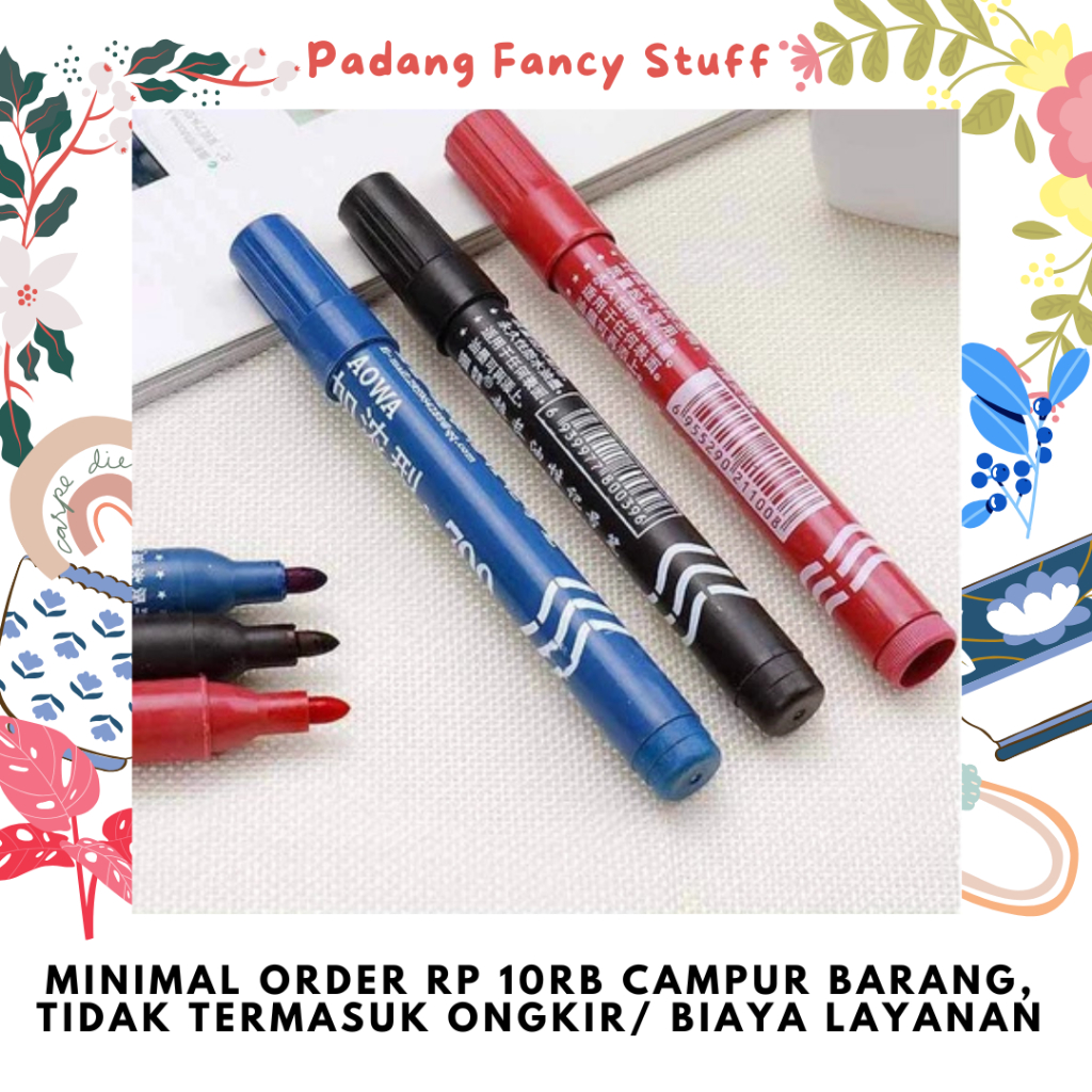 

PFS - 018 Permanent Marker Spidol Permanen