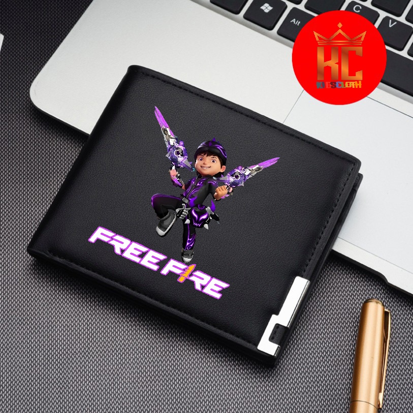 ( BISA COD ) DOMPET FF FREEFIREE X BOBOIBOY 2JT DOMPET LIPAT DOMPET CUSTOM FREE FIREEE X BOBOIBOY 2J