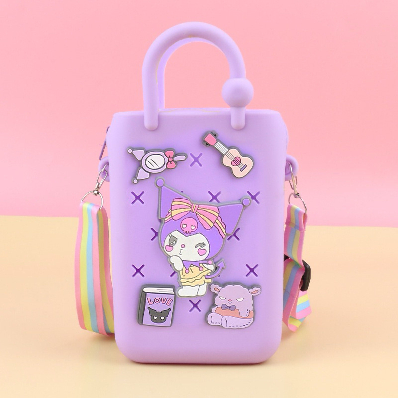 TAS JIBBITZ SILIKON RESLETING ANAK/ TAS SILIKON JIBBITZ SANRIO/ TAS SILIKON JIBBITZ LABUBU