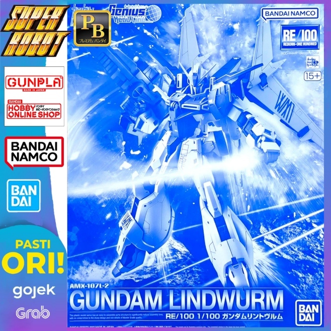 𝗕𝗔𝗡𝗗𝗔𝗜 RE/100 AMX-107L-2 Gundam Lindwurm P-BANDAI Limited