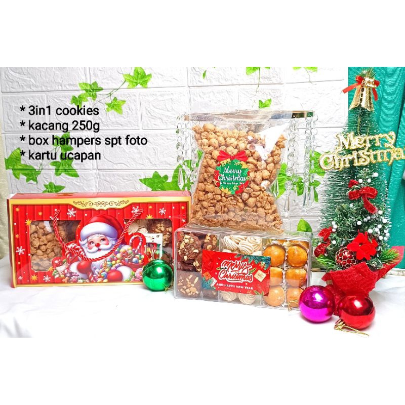 

Hampers parcel natal tahun baru / parcel kue kering / hampers kue / kado natal / hadiah natal / bingkisan natal
