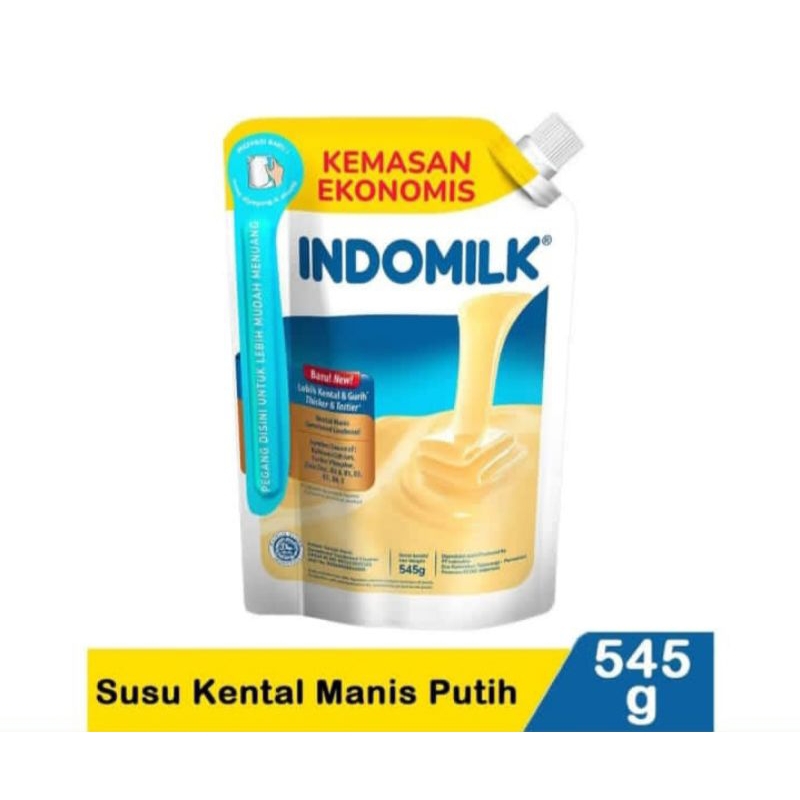 

Indomilk susu kental manis Putih, Swiss Chocolate 545 gr
