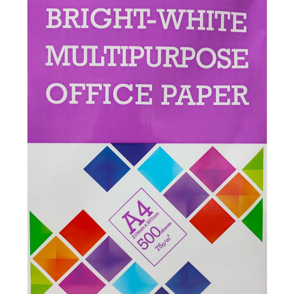 

PZZHE4581 GrabGojek Termurah Kertas Print Fotocopy HVS A4 75 gr BMO Rim