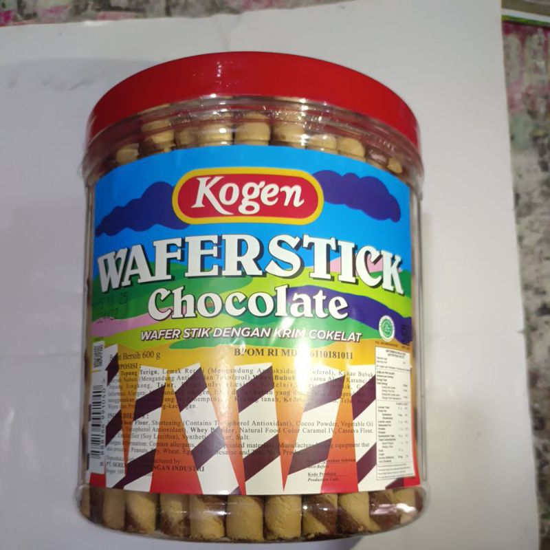 

Wafer Stick Chocolate Toples 600g