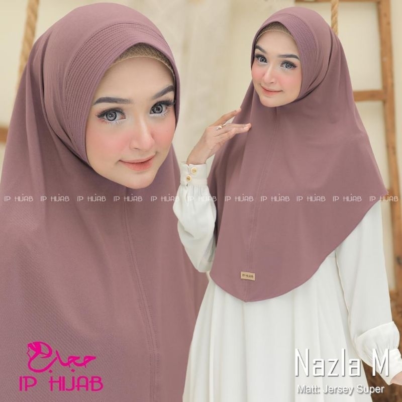 Jilbab Langsungan Terbaru 2024 by IP Hijab size M