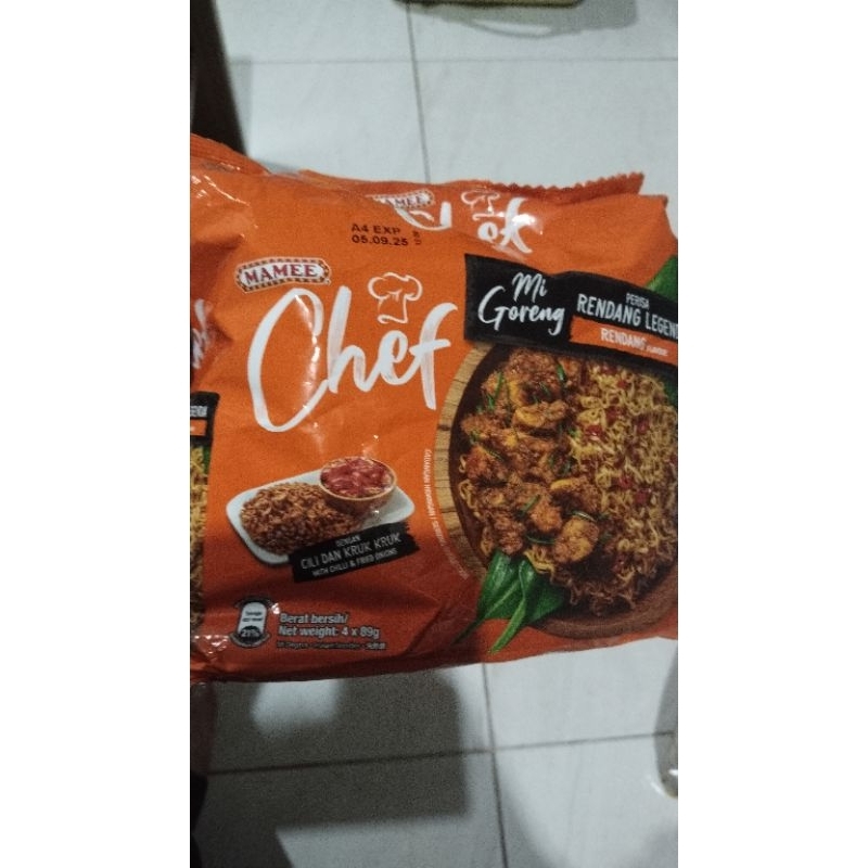 

mie goreng chef mamee
