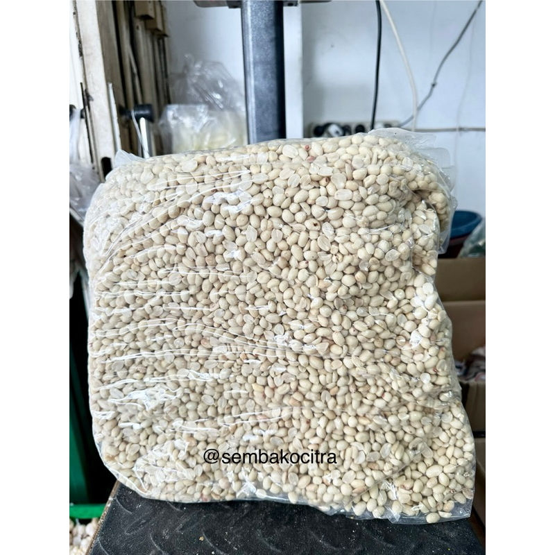 

Kacang Tanah Kupas Mentah KECIL (61/71) berat 12.5KG