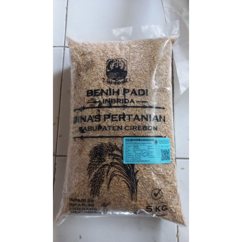 Benih Padi Inbrida INPARI 49 JEMBAR 5 KG