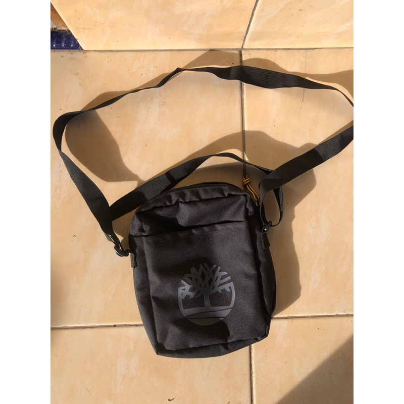 tas slingbag timberland ori tas selempang pria made indonesia