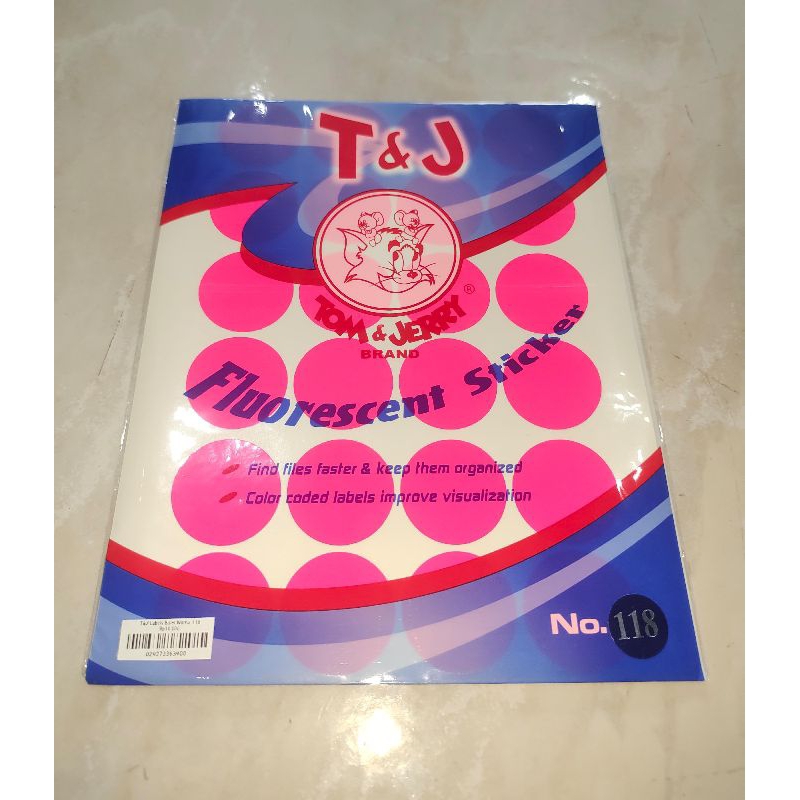 

T&J Labels Bulet Warna 118