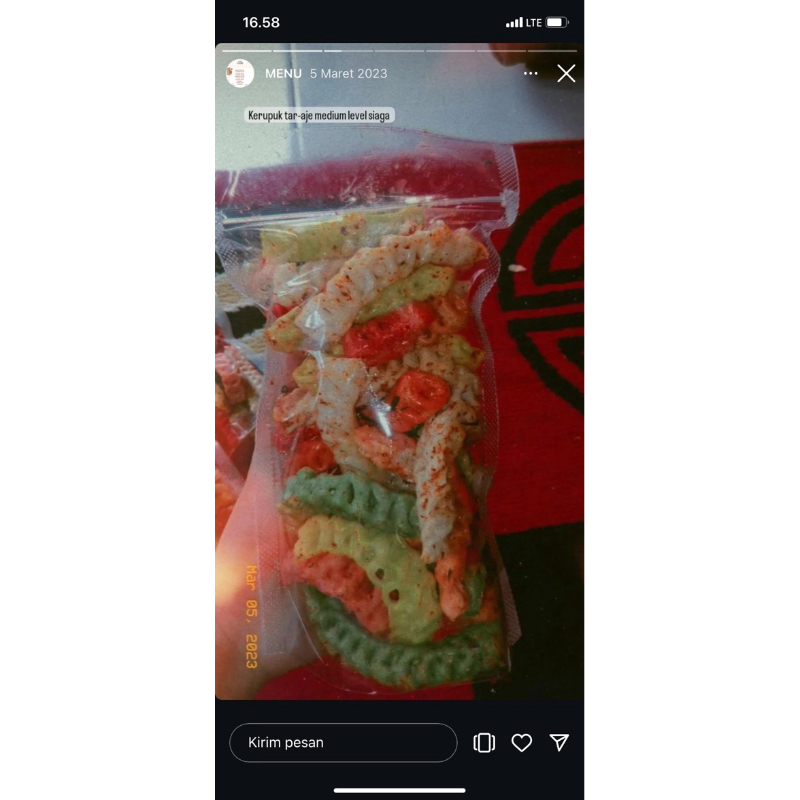

BEST SELLER ! KERUPUK TAR-AJE CIKRUH DAUN JERUK