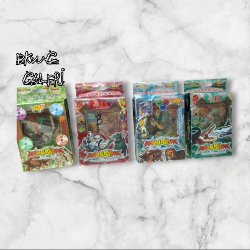kartu animal kaisar set/kartu mainan animal kaisar set