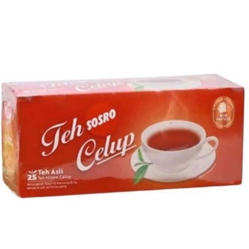 

teh sosro celup isi 25