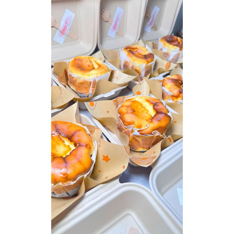 

Burnt Cheesecake Brownies Personal Size