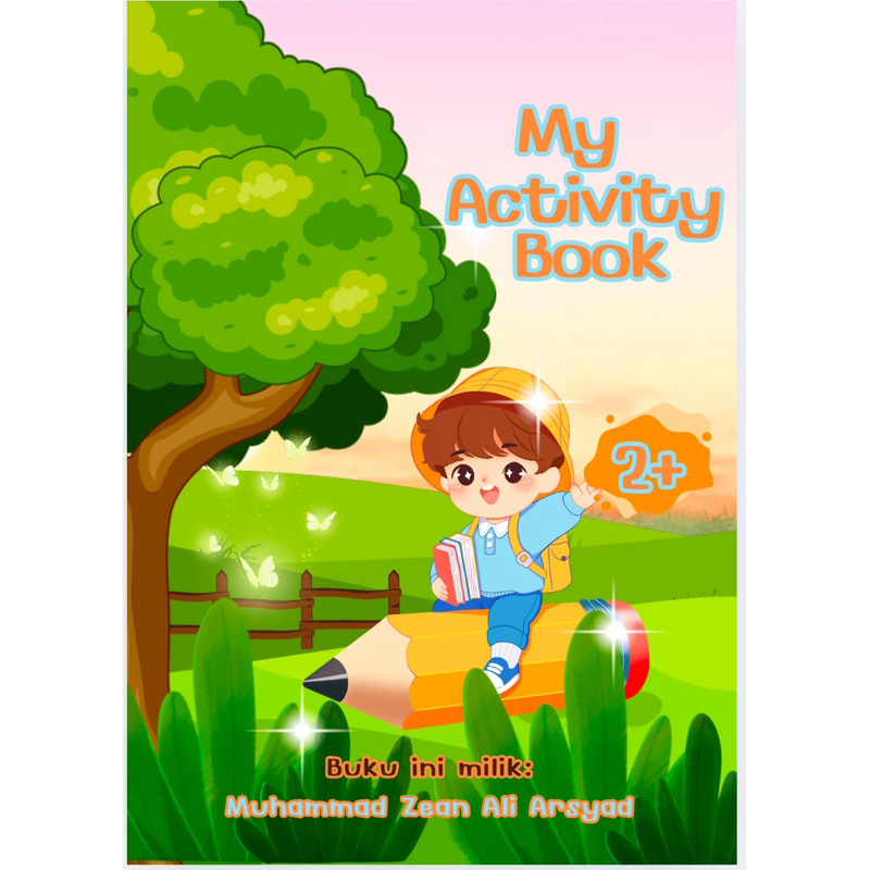 worksheet anak/worksheet islam/worksheet activity/my activity book/buku aktifitasku