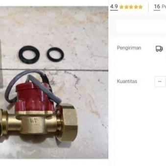 

OTOMATIS POMPA BOOSTER / WATER FLOW BRASS SWITCH CONTROL ISCO KUNINGAN