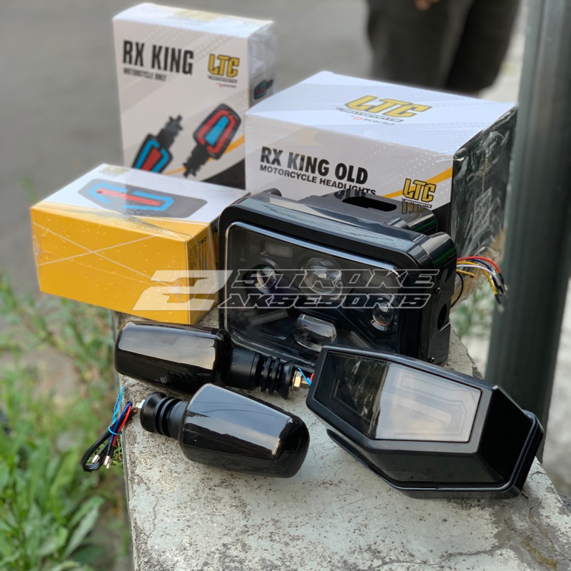LAMPU DAYMAKER RX KING SET | RX KING MASTER | LAMPU DEPAN | STOPLAMP | LAMPU SEIN