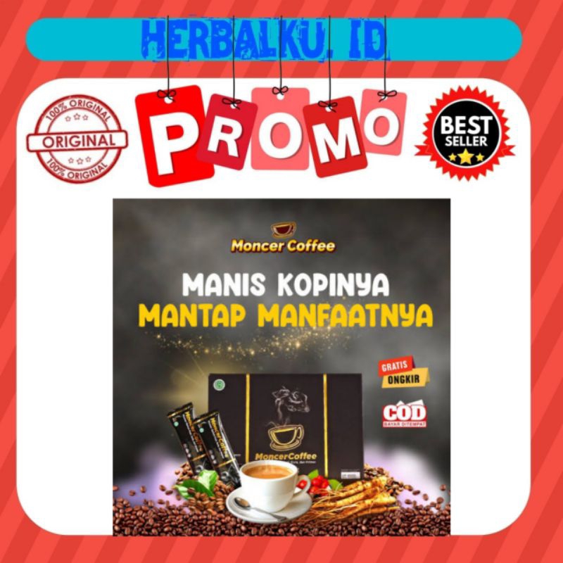 

Monceer||Coffee Isi 8 Sachet - pecinta kopi Harus coba