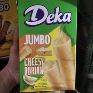 

Deka Wafer Roll Jumbo Dua Kelinci 1 Box isi 20 x 14 gr.