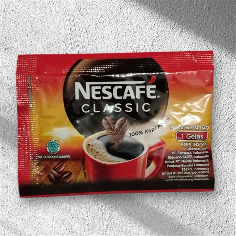 

Nescafe Classic Americano 10 Sachet X 2 gr (1 Renceng )