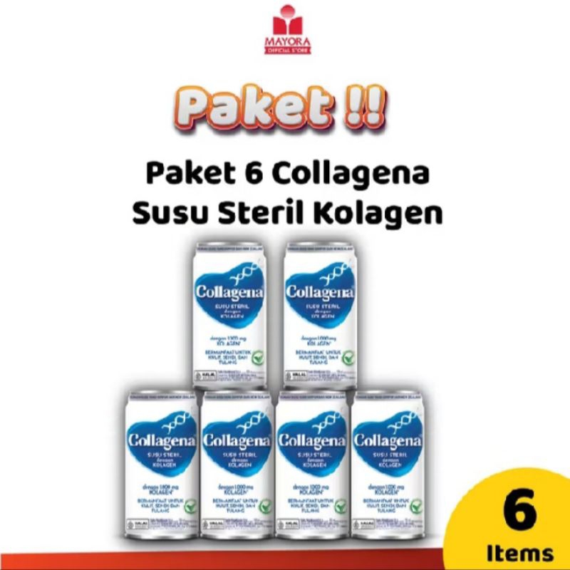 

Paket 6 Collagena Susu Steril Kolagen + Bubble Wrap | Susu Steril Kolagen | Susu Kolagen