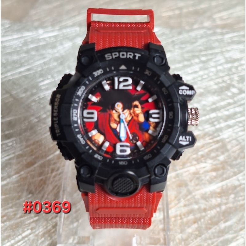 JAM TANGAN ANAK LAKI-LAKI DRAGON BALL GOKU