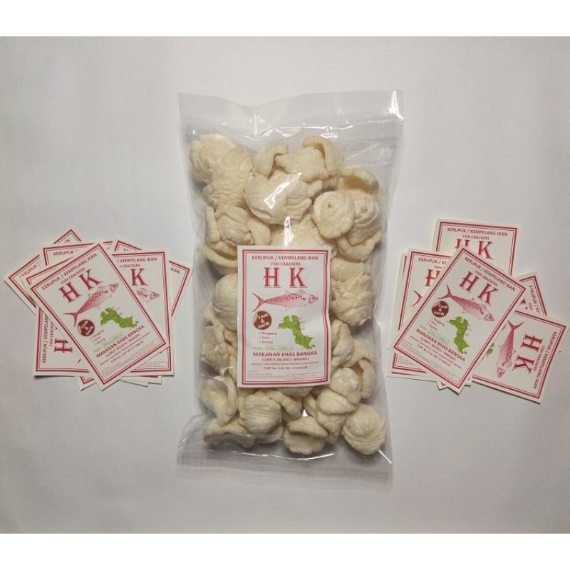

Kerupuk/Kemplang Oven Tenggiri Asli Bangka Berat 250 Gram