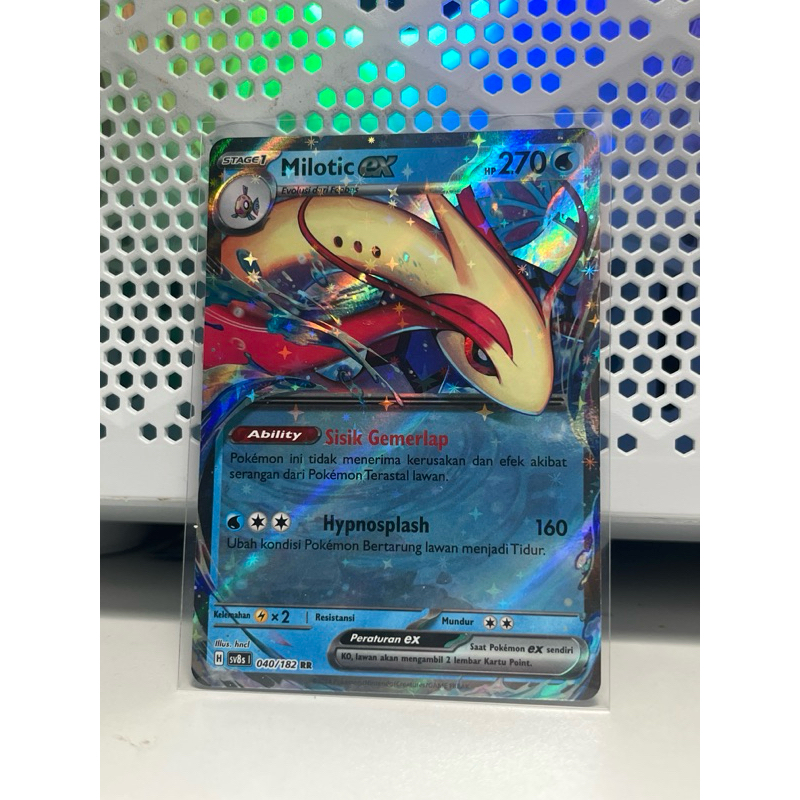 Milotic EX 040/182 TCG Pokemon indonesia