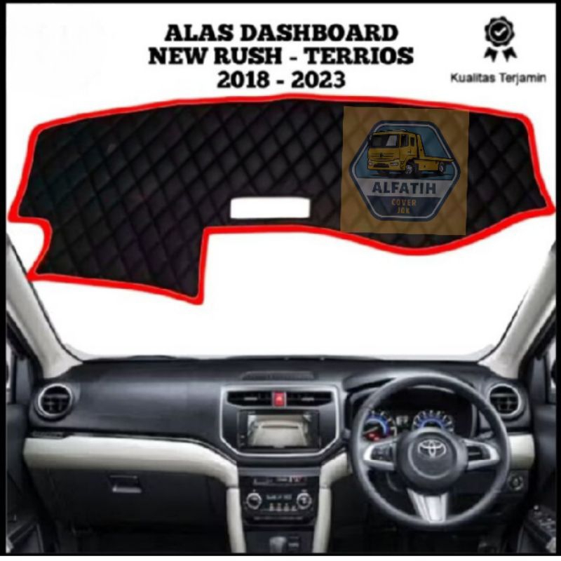 Aksesoris Mobil Alas Dashboard Kulit Sintetis Rush Terios 2018-2024