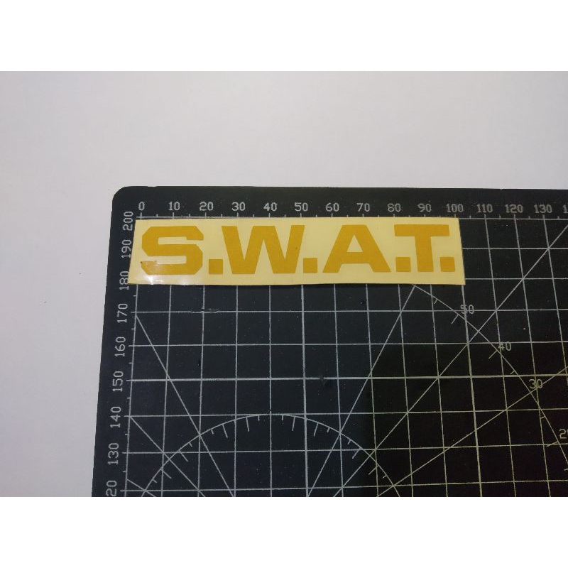 

stiker cutting swat