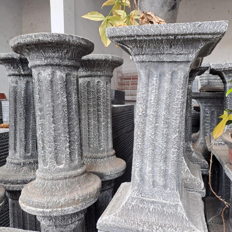 Pilar Tatakan Pot/dudukan tatakan untuk pot tanaman (Pilar Vas Bunga)