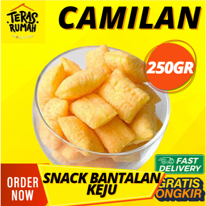 

CEMILAN BANTALAN KEJU SNACK 250gr