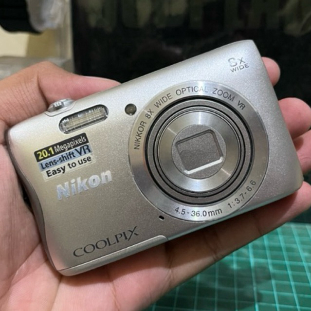 Digicam Nikon Coolpix S3700 WIFI & NFC Preloved by @berdigicam