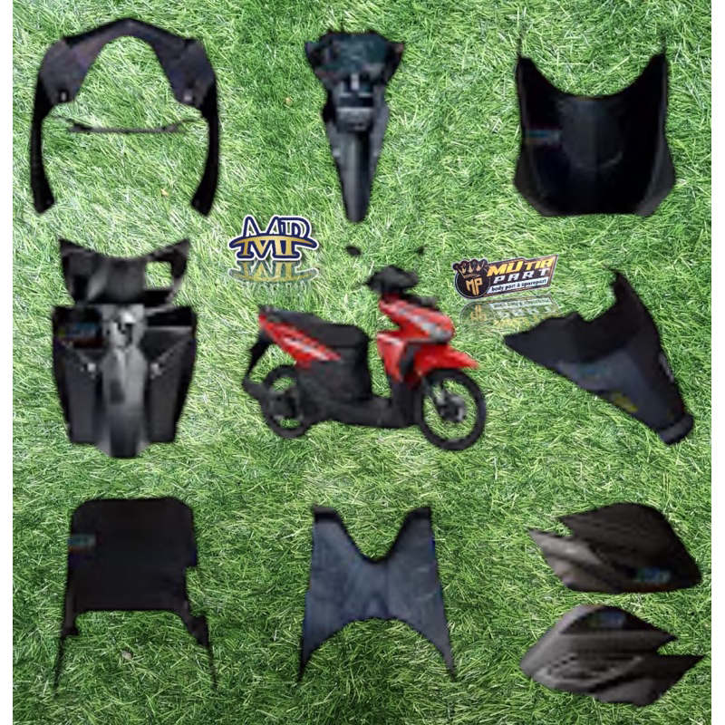 garnish front dudukan lampu depan spakbor belakang pijakan kaki dek kolong bawah legshield kontak pa