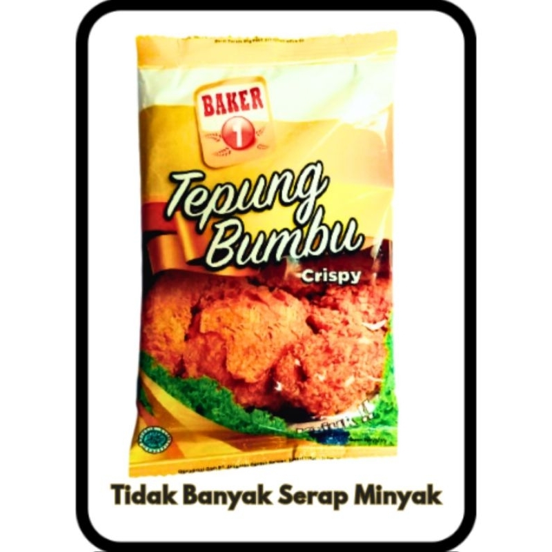

Baker 1 Tepung Bumbu Ayam Crispy 80gr