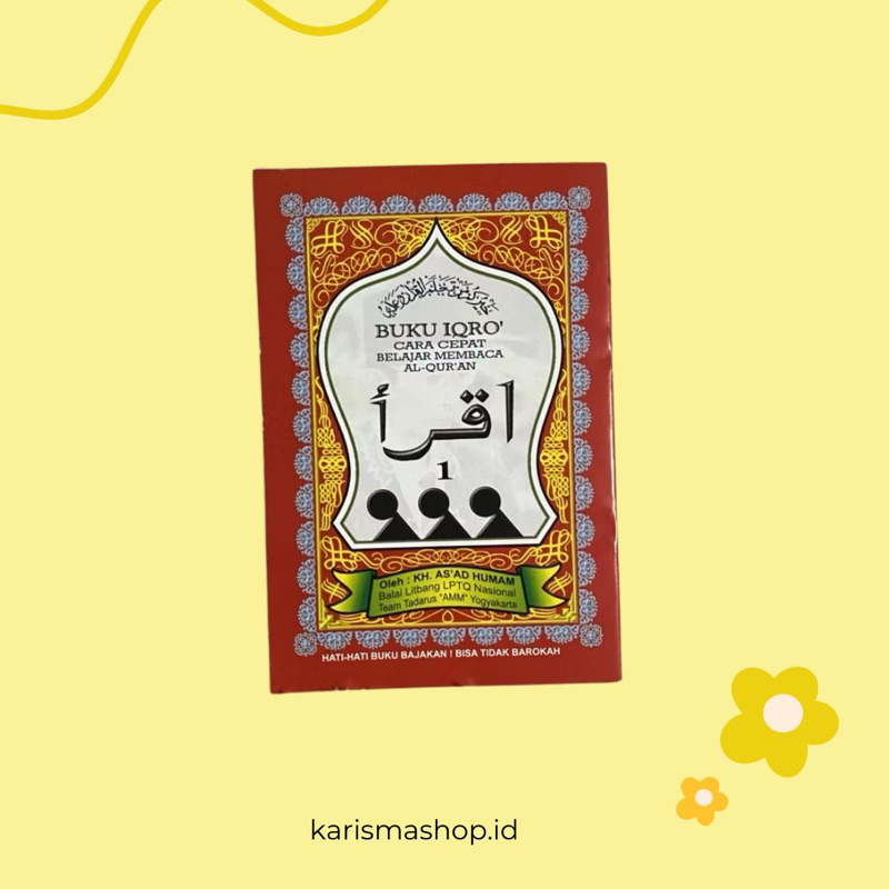 

[READY STOCK] IQRO Jilid A6 Original