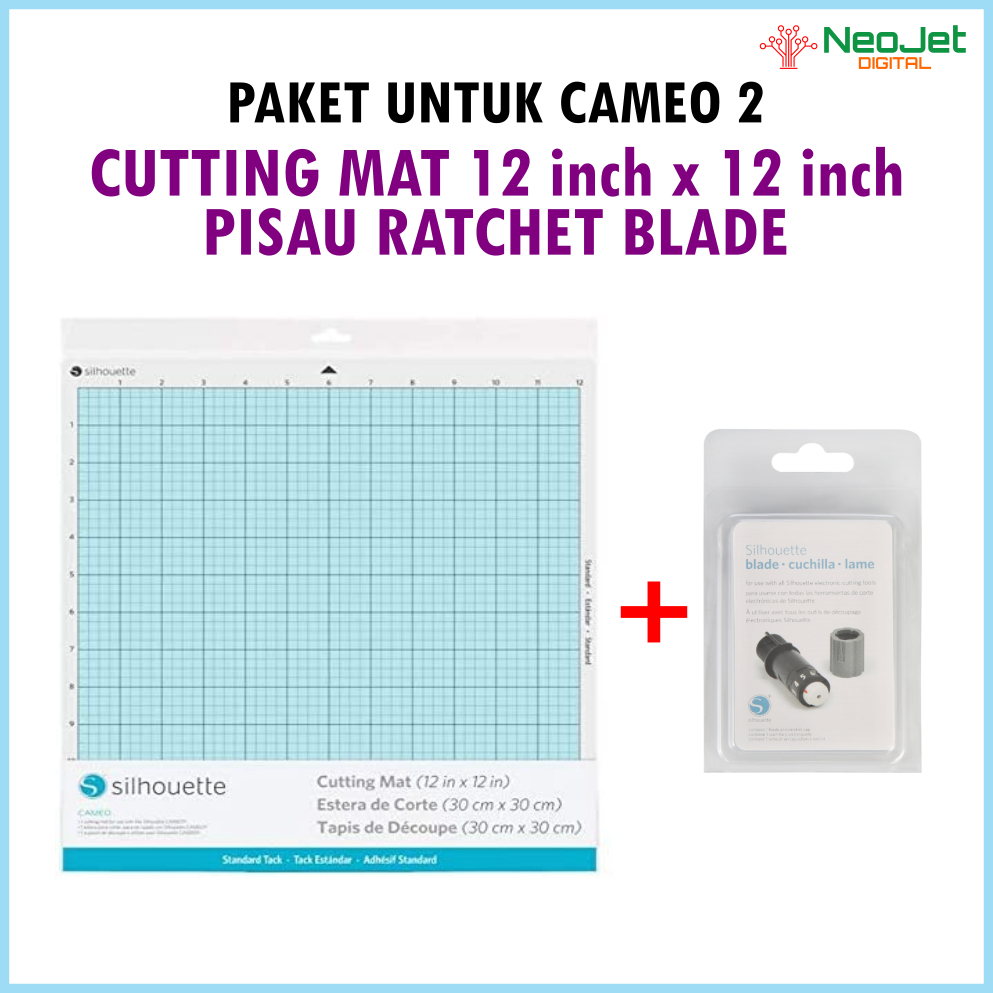 

Paket cutting mat dan pisau untuk mesin cutting Silhouette Cameo 2 stiker cutting sticker