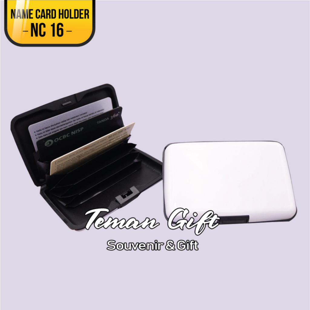 

Name Card Holder Custom Logo Tempat Kartu Nama Plastik NC16