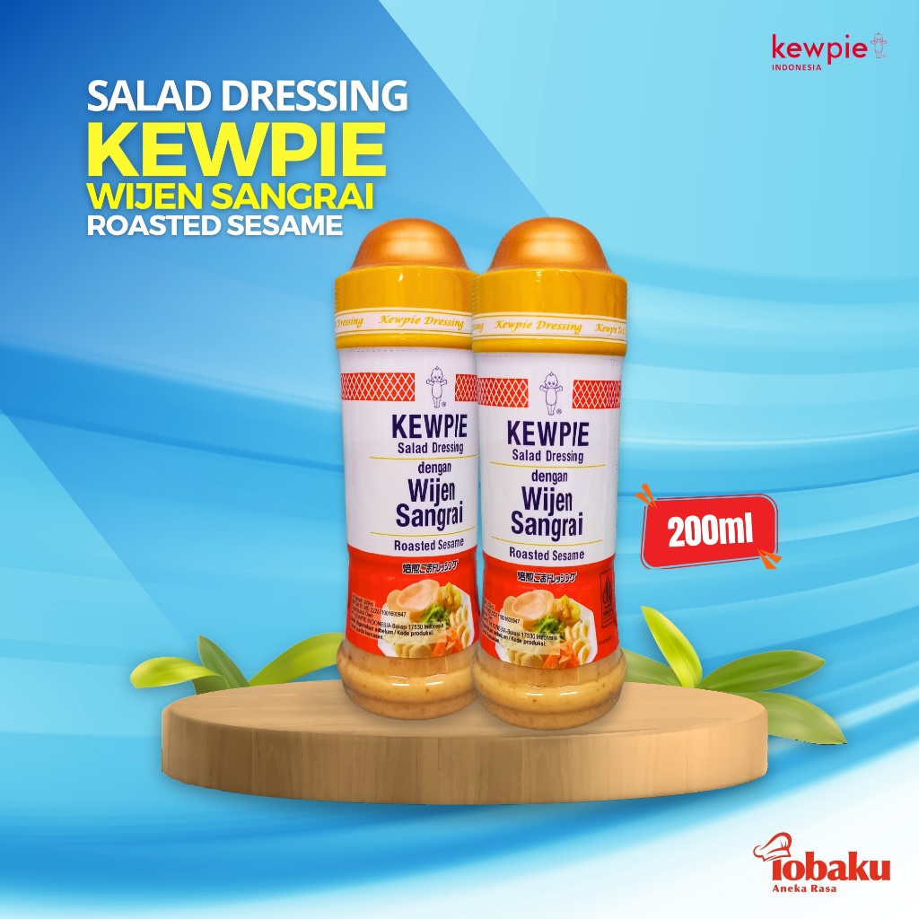

KEWPIE Salad Dressing WIJEN SANGRAI Roasted Sesame 200ml _