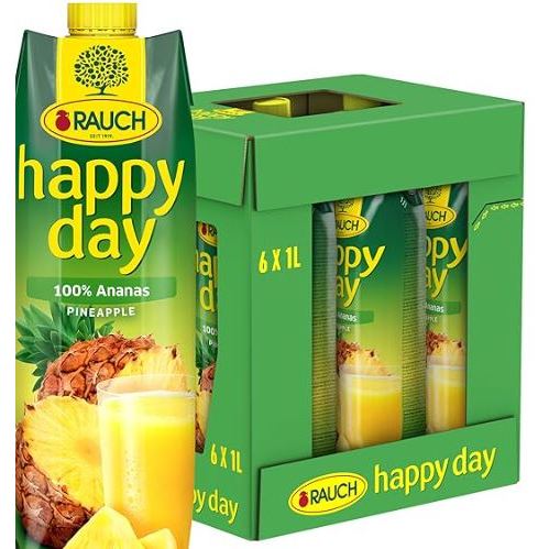 

Happy Day Pineaple Fruit Juice 1 Liter / Pcs