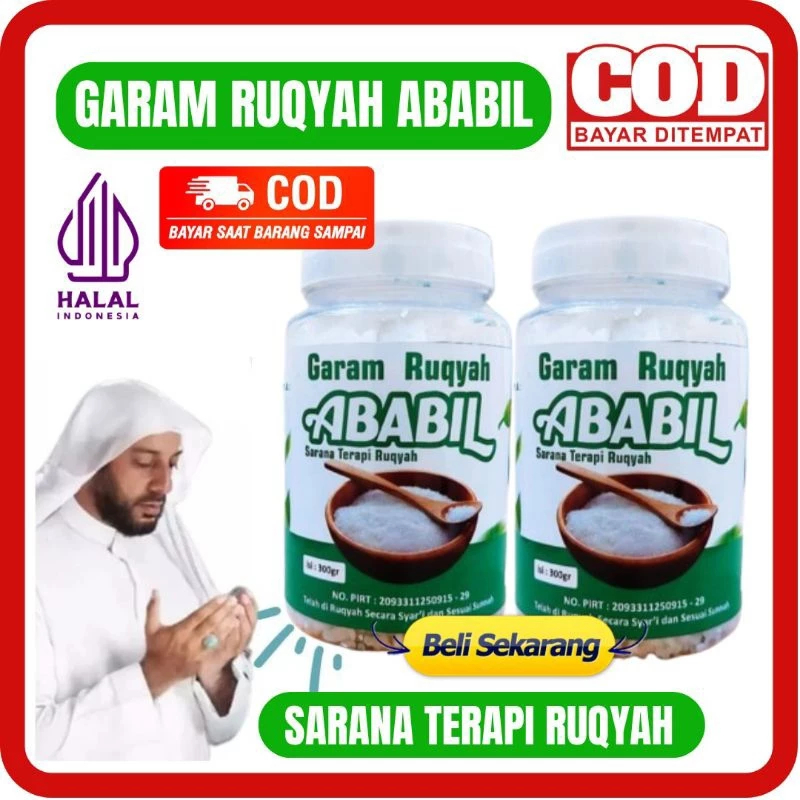 

- GARAM RUQYAH ORIGINAL Terapi Ruqyah Sihir Gangguan Jin Bidara Membuka Aura Negatif [ ]