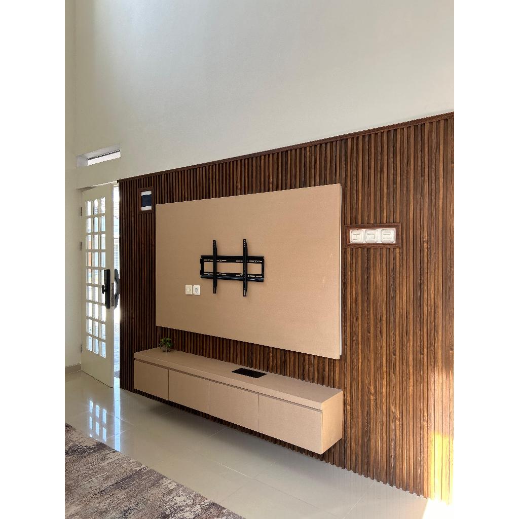 Backdrop Tv Minimalis Custom