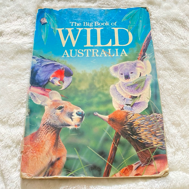buku edukasi anak english animals the big book of wild australia weldon kids
