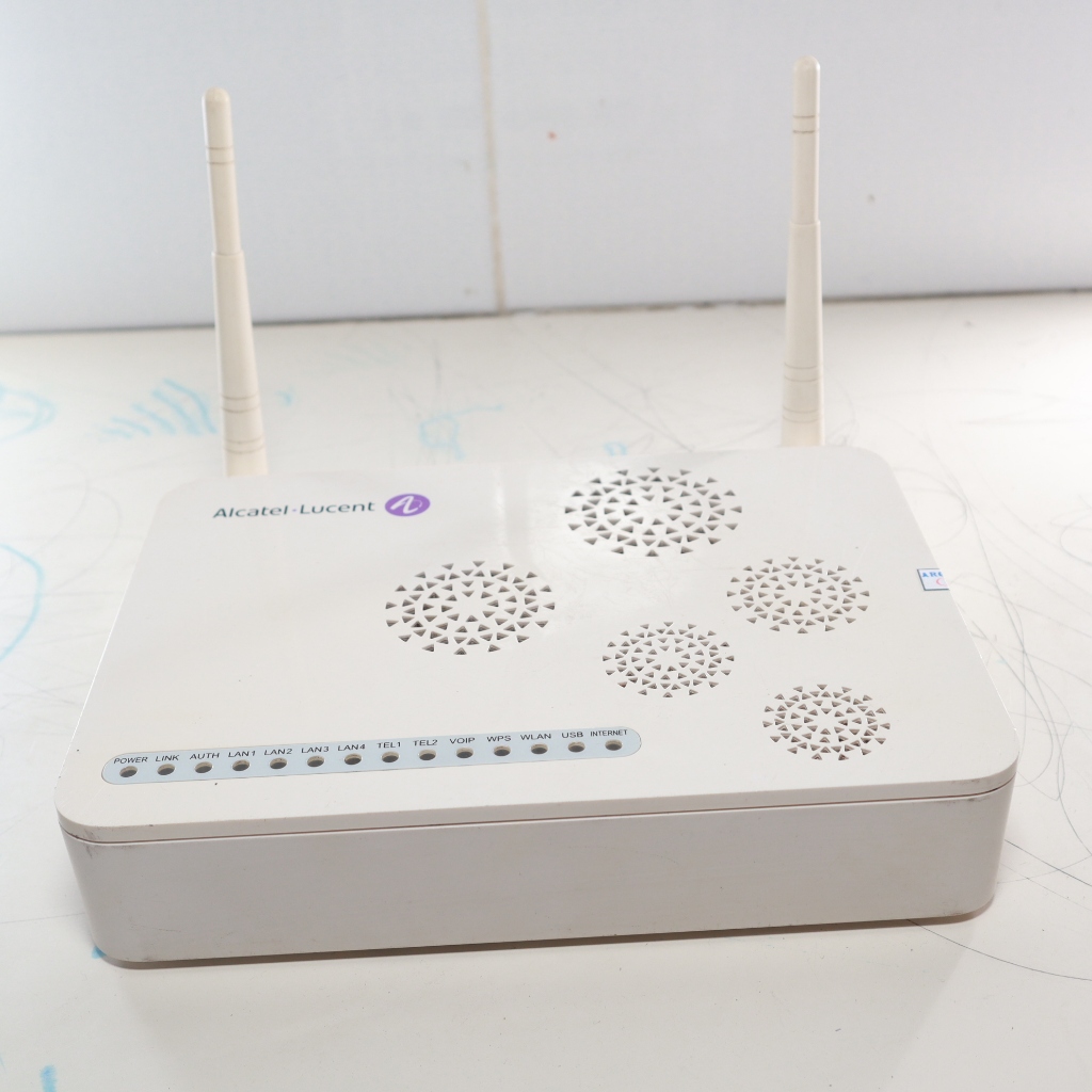 MODEM ONT ALCATEL LUCEN PUTIH