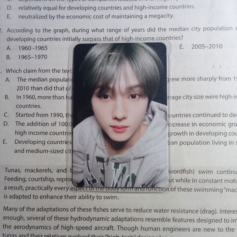 [Official] Photocard Nct Dream Jisung ISTJ Agit Lucky Draw