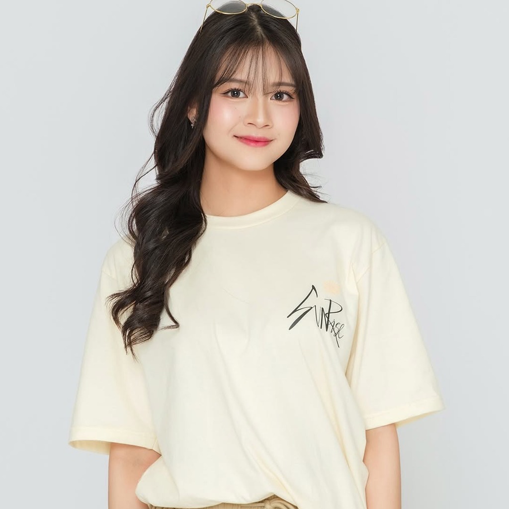 Birthday Tshirt Christy JKT48 2024 Sunrise - Angelina Christy -Unisex Pria Wanita - 24s Cotton Combe